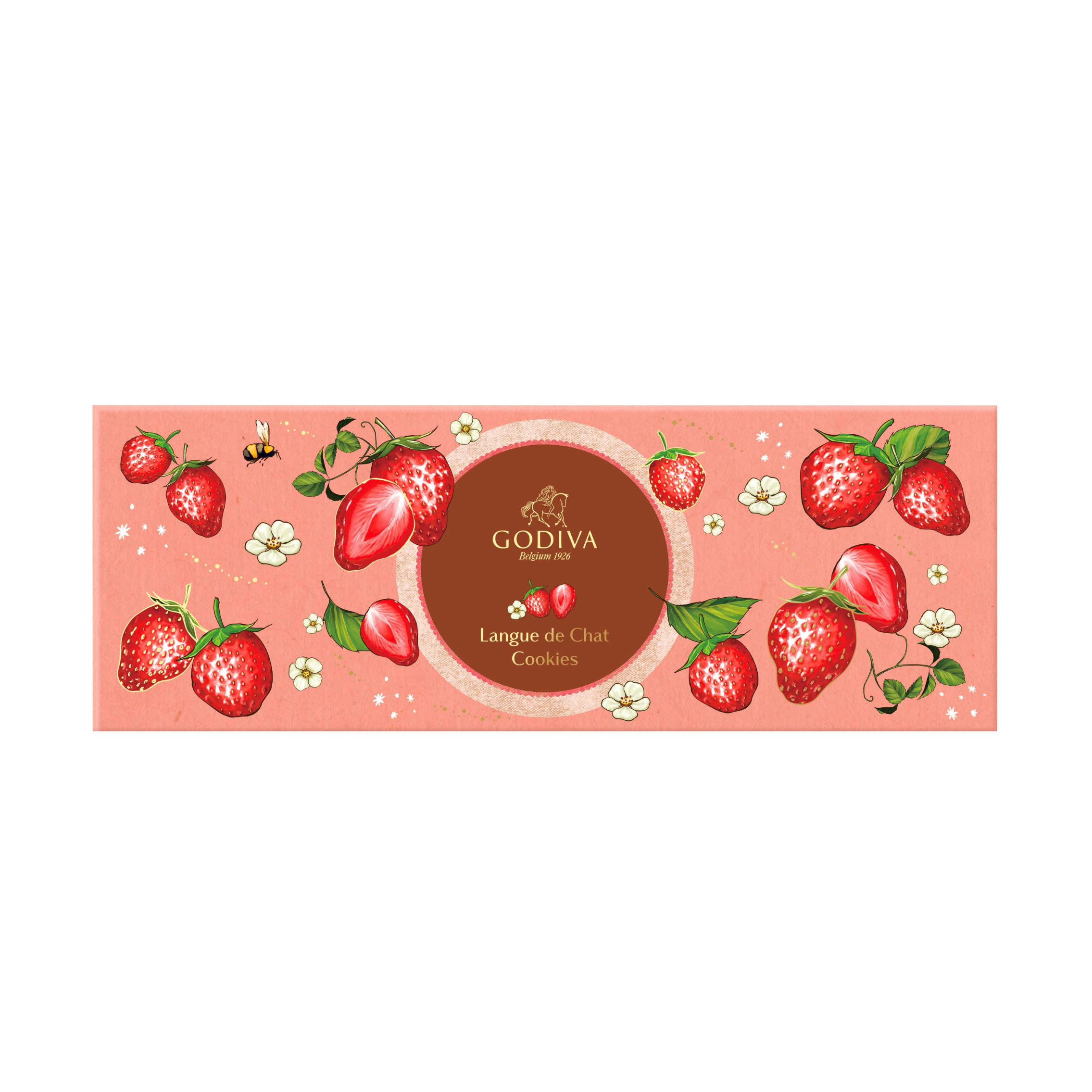 出産内祝い・名入れ】GODIVAクッキー・紅茶・NEKOハンカチセット